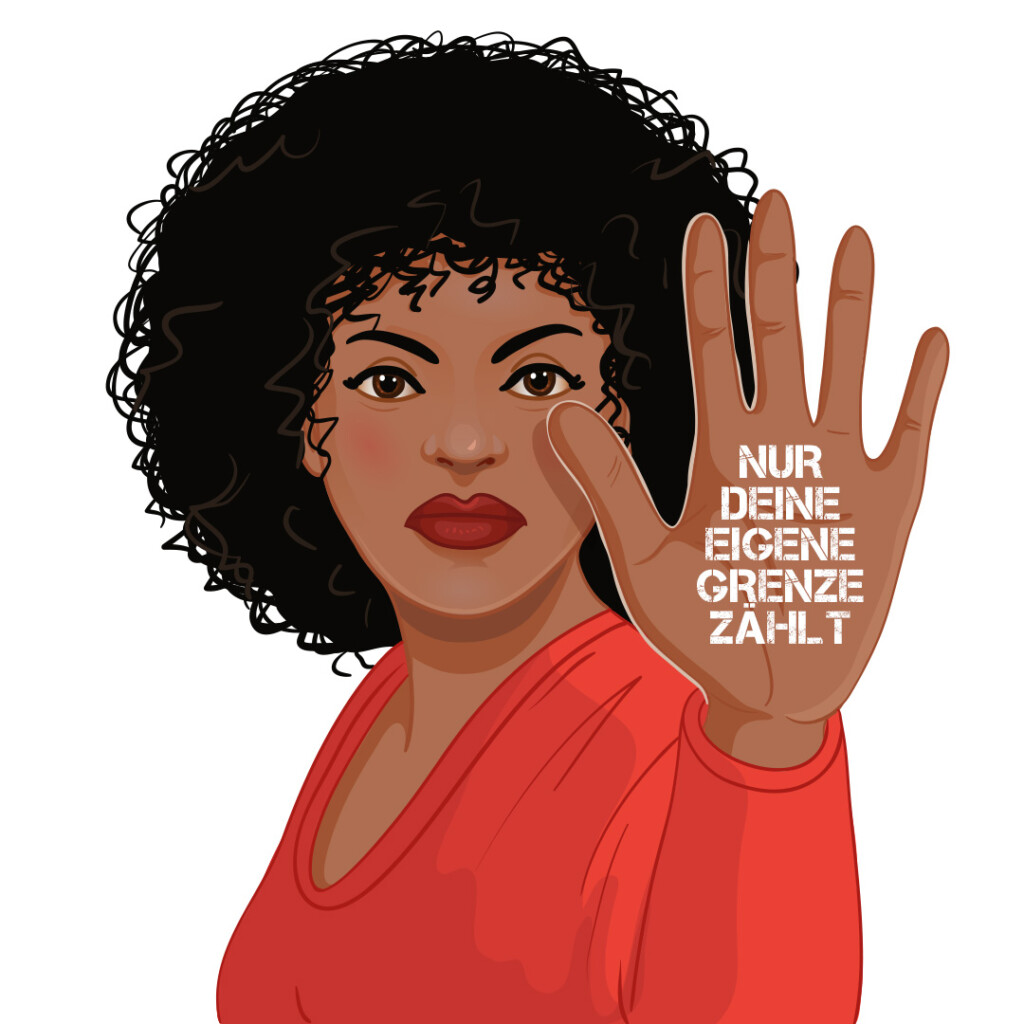 Spruch: Nur deine eigene Grenze zählt